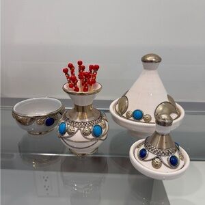 Vintage Moroccan Style Serving Dishes